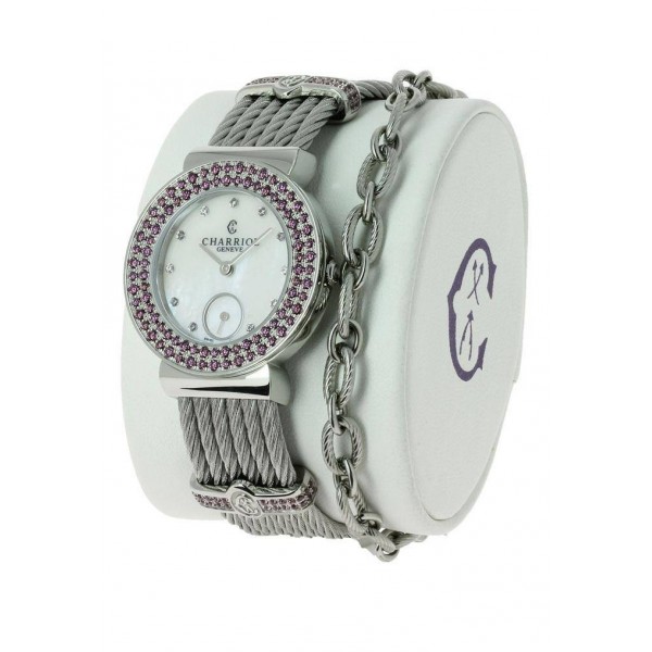 St-Tropez Rhodolite watch 30mm