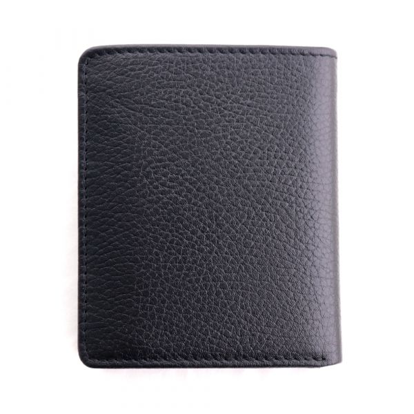 Classic Celtic-Grained Leather Small-Dark Grey