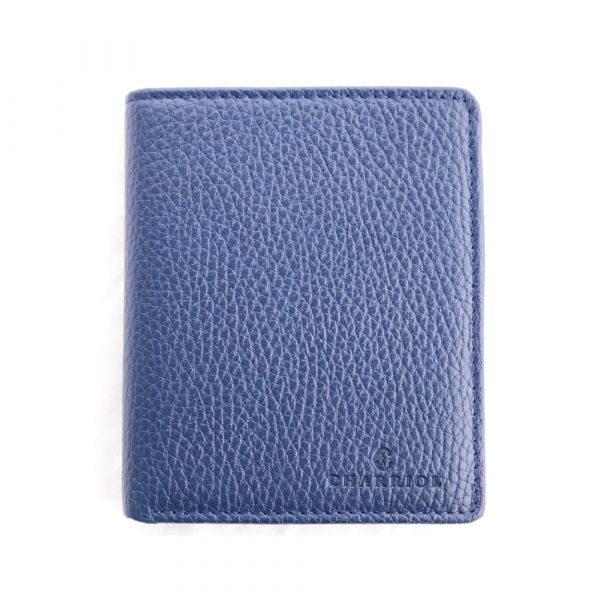 Wallet with coin pocket-Blue